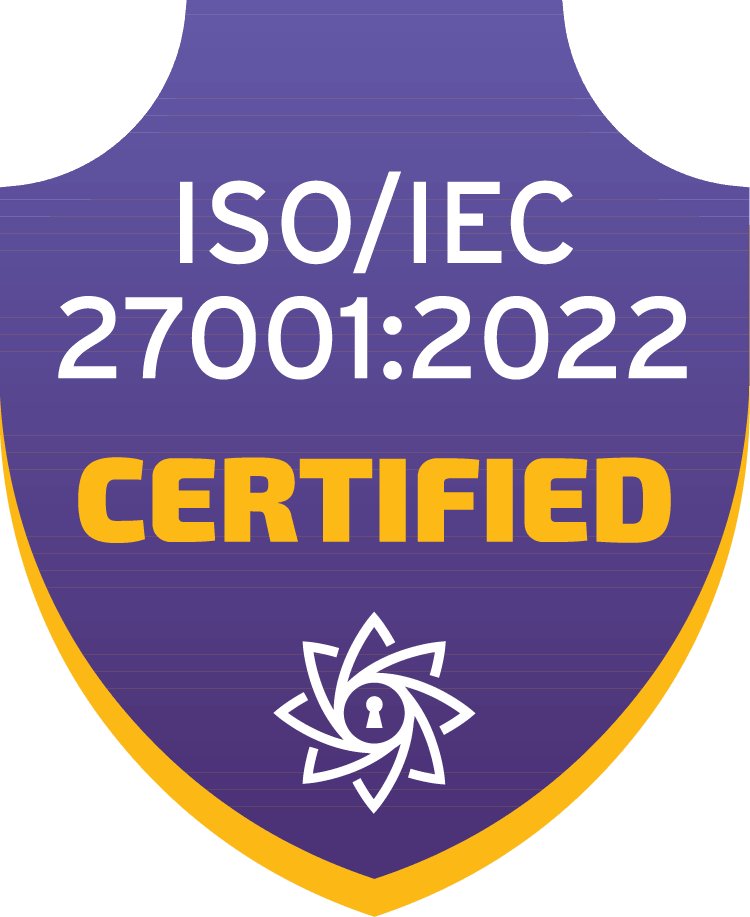 ISO 27001 Certified Badge