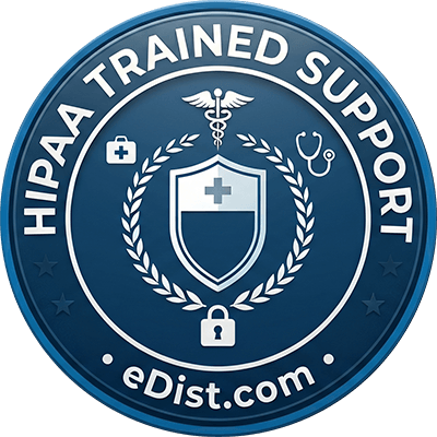 HIPAA Trained Support Badge
